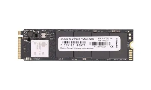 512GB M.2 PCIe NVMe 2280 SSD7013A